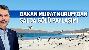 Bakanlığın Salda Gölü Açıklaması
