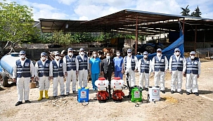 Başkan Bilal Uludağ Karasinekle mücadele devam ediyor