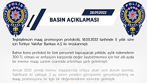 Polis Maaş Promosyon Protokolü Yenilendi