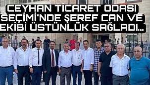 Ceyhan Ticaret Odası Seçimi Sonuçlandı