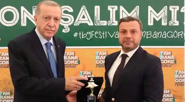 Yüreğir'in Gençlik Projesine Cumhurbaşkanından Ödül 