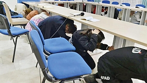 81 ilde deprem tatbikatı böyle geçti