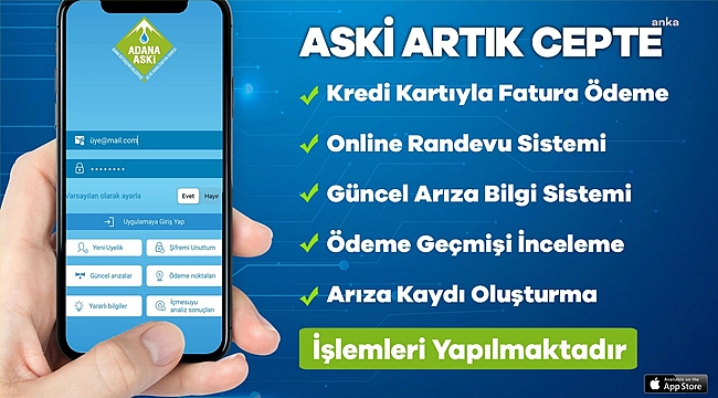 Su Ve Kanalizasyon İdaresi (ASKİ), Mobil Uygulamasını Hayata Geçirdi