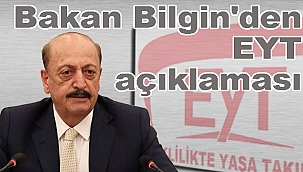 Bakan Bilgin'den kritik açıklama! EYT yasasında yaş sınırı ne olacak?