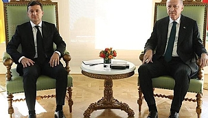 Cumhurbaşkanı Erdoğan, Ukrayna Cumhurbaşkanı Zelenskiy ile görüştü