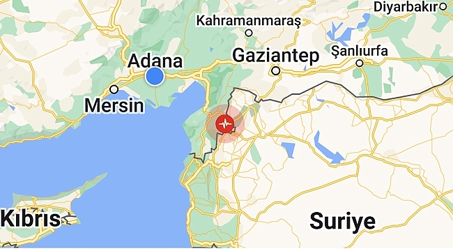Hatay Kırıkhan'da Deprem: 4.8!