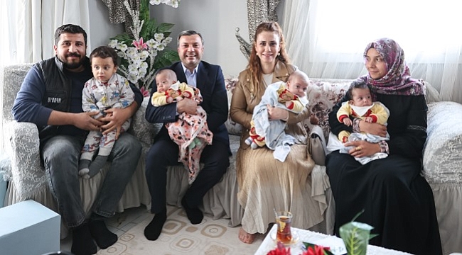 Yüreğir'de 'Hoş Geldin Bebek' İle 9 Bin Aileye Ulaşıldı 