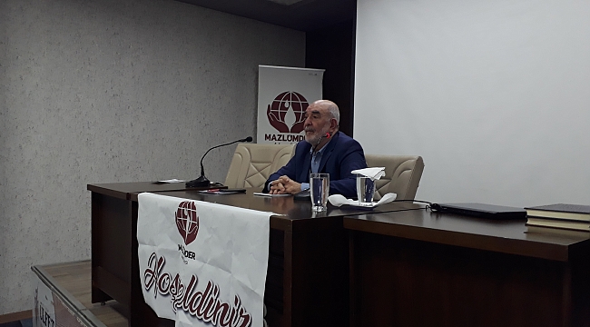 Ahmet Taşgetiren Mazlumder Üyelerine Konuştu