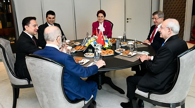 Altılı Masa'nın 11. Toplantısı Sona Erdi… İşte Liderlerin Ortak Açıklaması