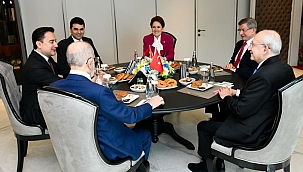 Altılı Masa'nın 11. Toplantısı Sona Erdi… İşte Liderlerin Ortak Açıklaması