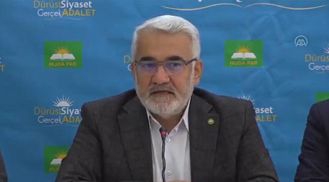 HÜDA PAR Genel Başkanı Yapıcıoğlu,"Üçüncü bir ittifakı oluşturmak gibi bir arayışımız yok"