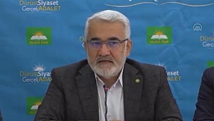 HÜDA PAR Genel Başkanı Yapıcıoğlu,"Üçüncü bir ittifakı oluşturmak gibi bir arayışımız yok"