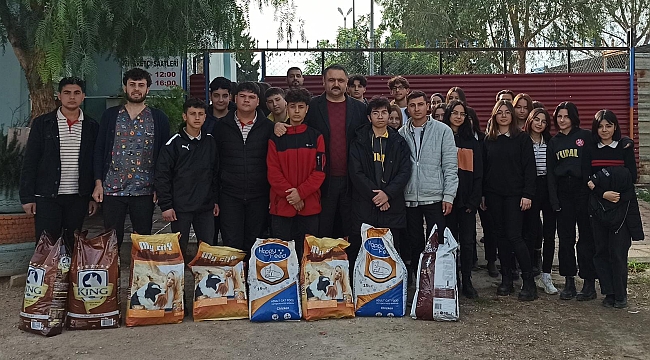YUBAL Öğrencileri Kozan Belediyesi Hayvan Barınağını Ziyaret Etti 