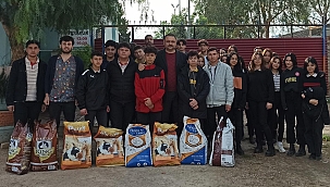 YUBAL Öğrencileri Kozan Belediyesi Hayvan Barınağını Ziyaret Etti 