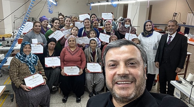 Yüreğir'de Roman Kadınlara 'Kadın Üretim Kooperatifi' 