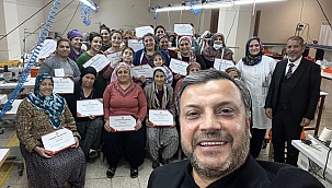 Yüreğir'de Roman Kadınlara 'Kadın Üretim Kooperatifi' 