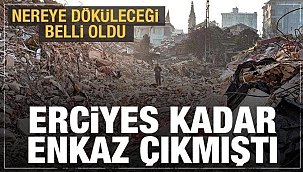 Deprem bölgesindeki enkazın nereye döküleceği belli oldu