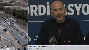 İçişleri Bakanı Süleyman Soylu: ''Ağır Hasarlı Binalara Giriş Yasaklandı ''