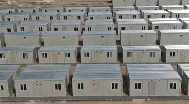 3 Binden Fazla Binanın Yıkılacağı Adana'ya 2 Bin 400 Konteyner Kurulacak 