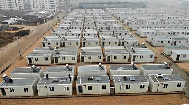 Hatay'da konteyner kent alanları için "geçici el koyma" kararı alındı