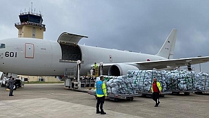 Japonya'dan Türkiye'ye Yardım Uçuşu