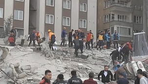 Şanlıurfa'da 7 katlı bina çöktü 