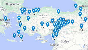 Son 24 Saat İçindeki Depremler