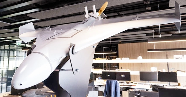 Türkiye'nin yeni kamikaze İHA'sı "Azab" 