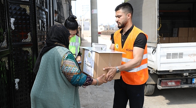Yüreğir Belediyesi'nden Ramazan'da Gıda Desteği