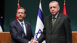 Cumhurbaşkanı Erdoğan, İsrail Cumhurbaşkanı Herzog ile görüştü