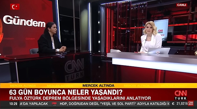 Deprem Bölgesini Bir de Adanalı Gazeteci Fulya Öztürk'ten Dinleyin