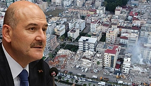Deprem sonrası İskenderun'da son durum ne? Bakan Soylu detayları açıkladı