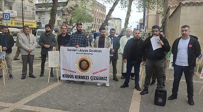Devlet-i Aliye Ocakları'ndan "Mescid-i Aksa Baskını" Basın Açıklaması