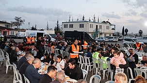 Kocaispir İşçilerle İftarda Buluştu