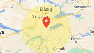 Son Dakika! Elazığ'da Deprem!