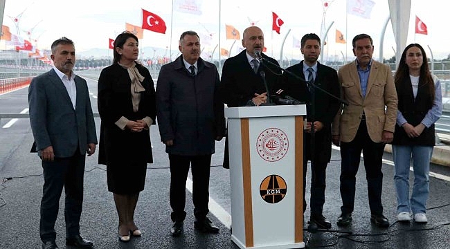 Türkiye'nin en uzun 4. köprüsü bugün hizmete giriyor
