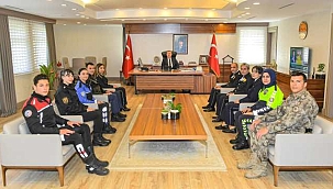 Vali Elban'a 10 Nisan Polis Haftası Ziyareti