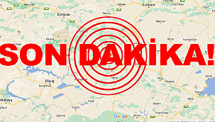SON DAKİKA! Göksun'da Deprem!