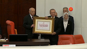 Cumhurbaşkanı Erdoğan Meclis'te Yemin Etti