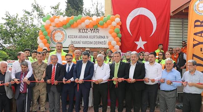 Kozan Arama Kurtarma ve İnsani Yardım Derneği Açıldı