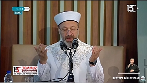 15 Temmuz Şehitlerini Anma ve Mevlid Programı - Beştepe Millet Camii 