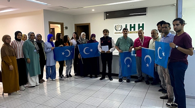 Adana İHH'dan Çin'e Tepki 