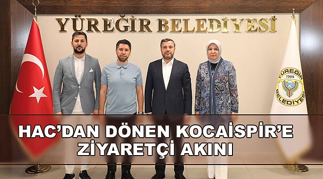 Hac'dan Dönen Kocaispir'e Ziyaretçi Akını