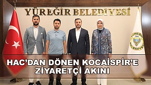 Hac'dan Dönen Kocaispir'e Ziyaretçi Akını