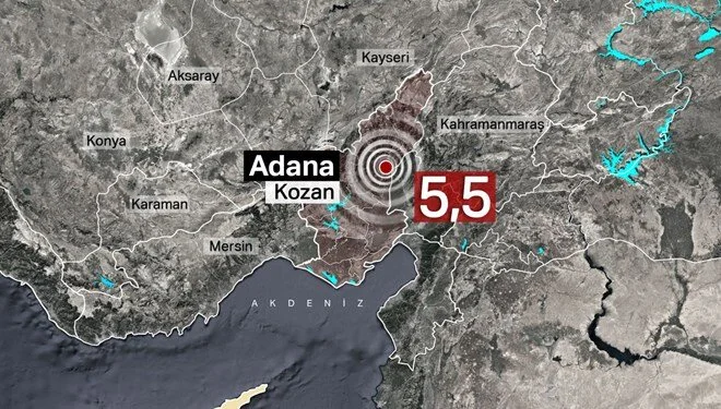Kozan'da Deprem Fırtınası