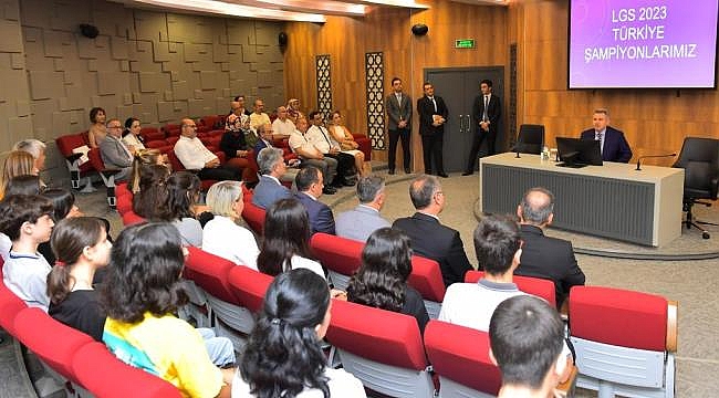 LGS Şampiyonlarından Vali Elban'a Ziyaret