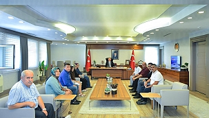 Şehit Yakınları ve Gazilerimiz'den Vali Elban'a Ziyaret 