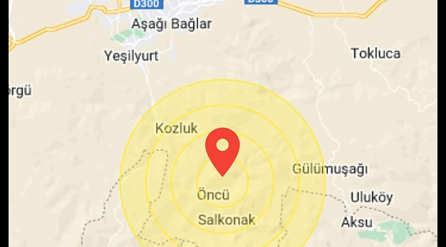 Son Dakika! Malatya'da Deprem!