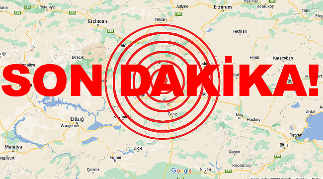 Sondakika: Malatya'da 5 büyüklüğünde deprem!