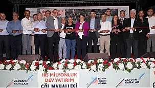 Adana Büyükşehir Belediyesi Göl Mahallesi Bulvarı'nı Hizmete Açtı